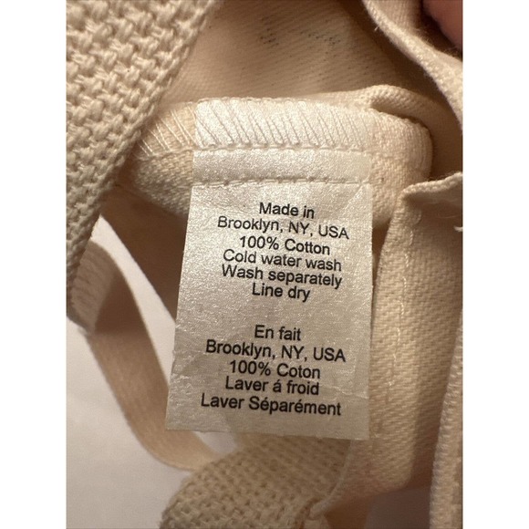 Maptote Napa Valley CA Double Wine Bottle Two Compartment Tote Bag Made in USA - Picture 12 of 12